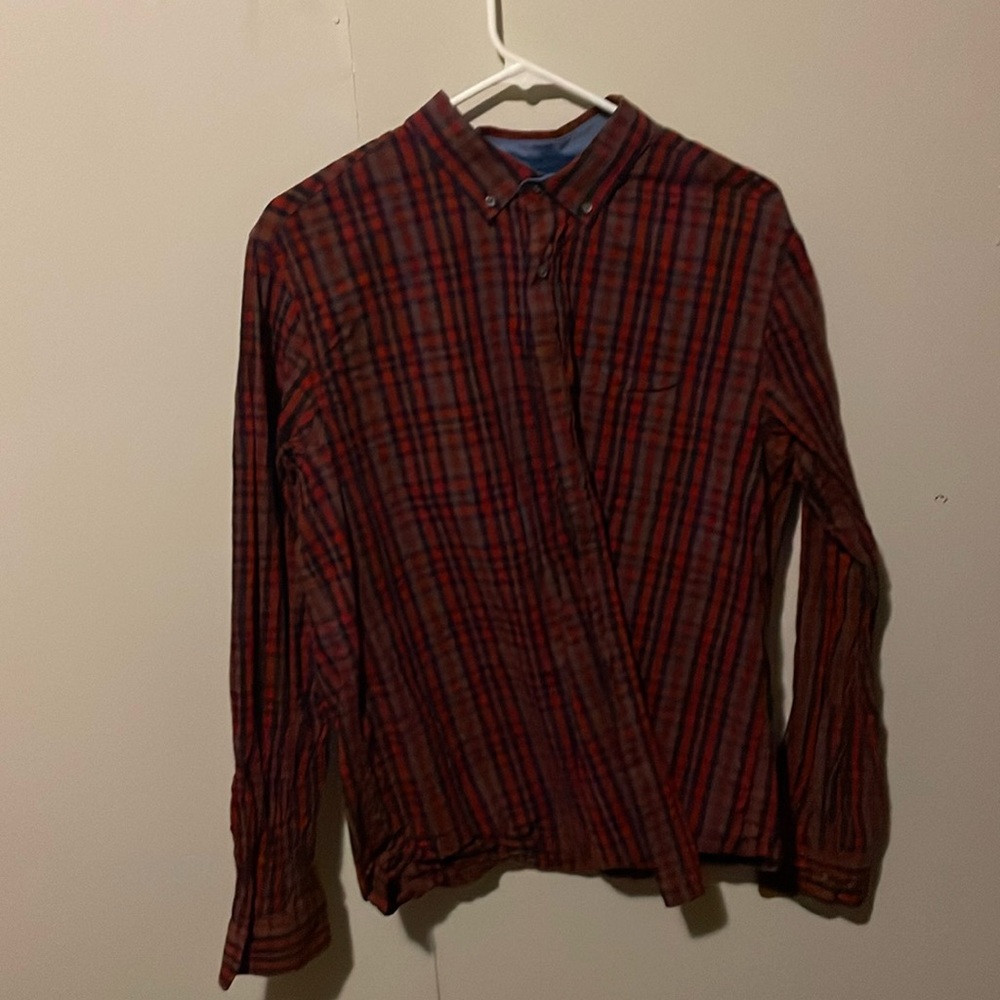 George Classic Fit Large Checkered Button Up